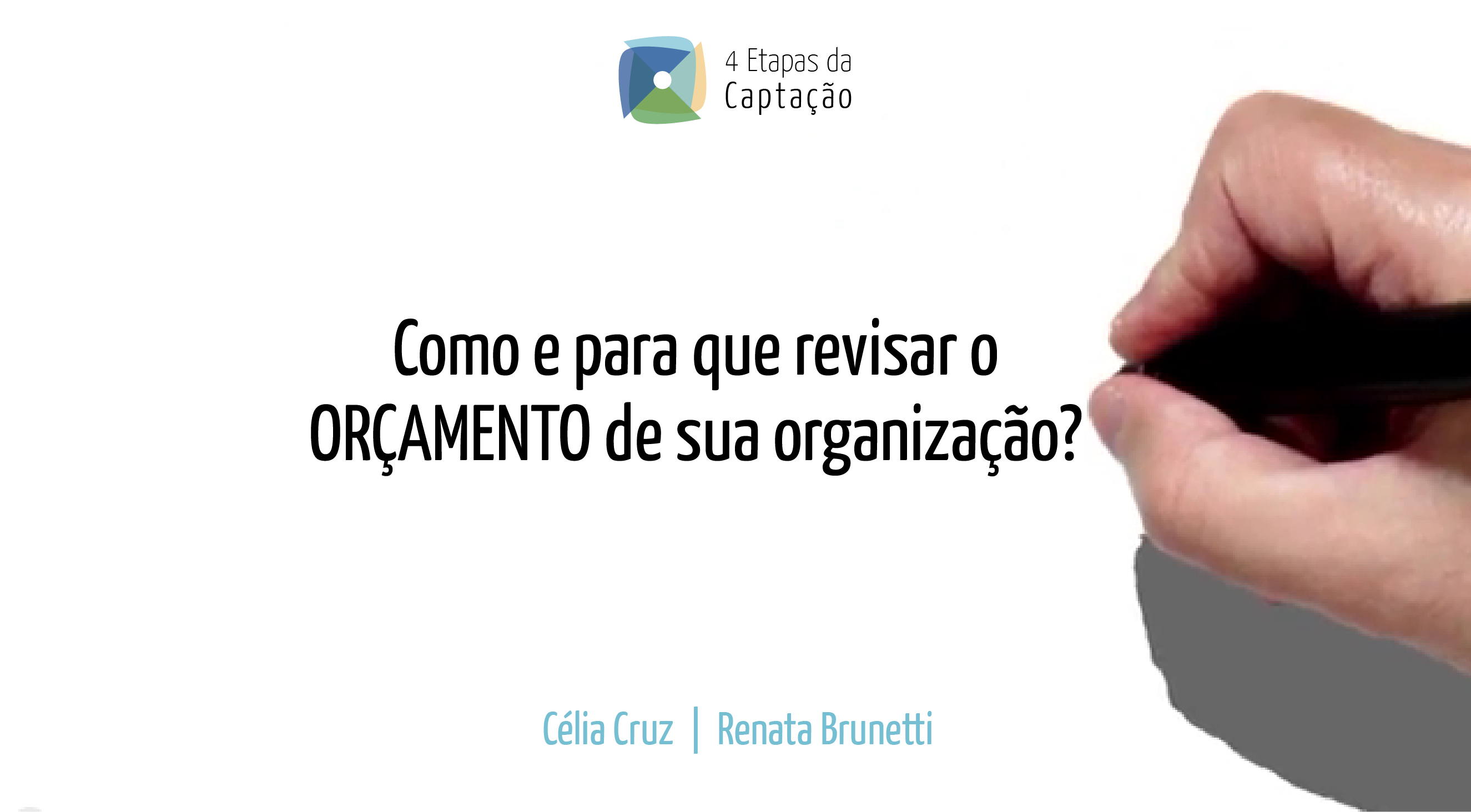 Como e para que revisar o ORCAMENTO de sua organizacao