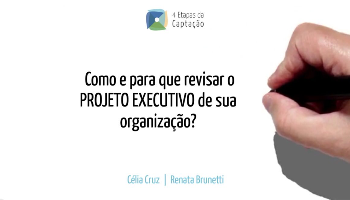 Como e para que revisar o PROJETO EXECUTIVO de sua organizacao