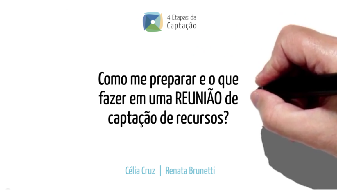 Como me preparar e o que fazer em uma REUNIAO de captacao de recursos