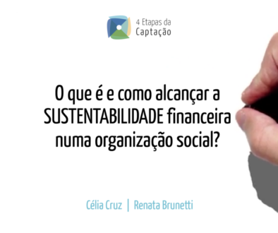 O que e e como alcancar a SUSTENTABILIDADE financeira numa organizacao social