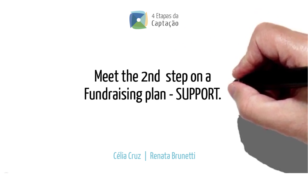__Meet the 2nd step on a Fundraising plan - SUPPORT